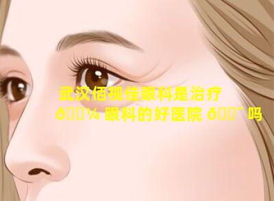 武汉佰视佳眼科是治疗 🐼 眼科的好医院 🐯 吗